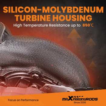 Billet Compressor Wheel Upgrade Turbo Turbocharger Compatible for Mercedes M-Class 280 CDI (W164) OM642 2005-2009